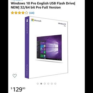 Brand new Windows 10 pro